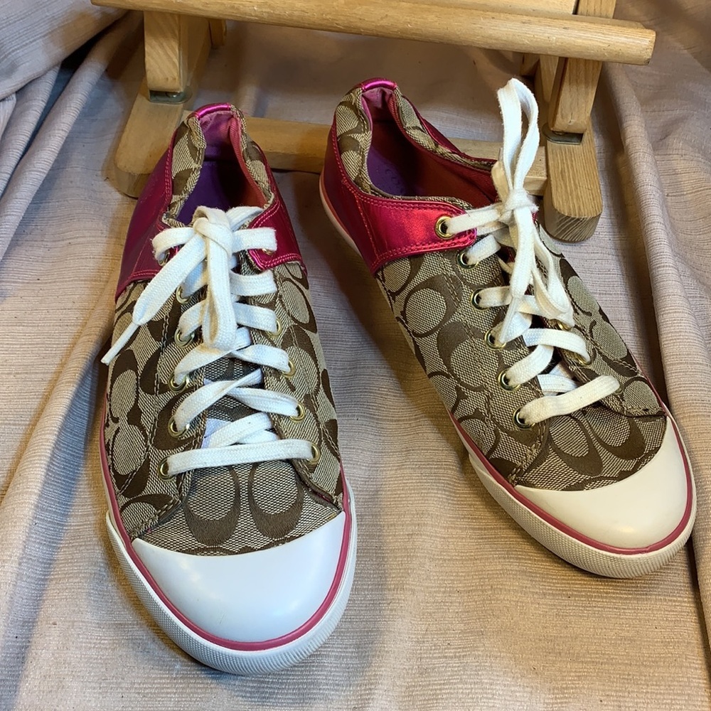 Coach logo sneakers almost NEW, EC, preloved - Picture 16 of 16